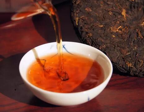 普洱茶汤