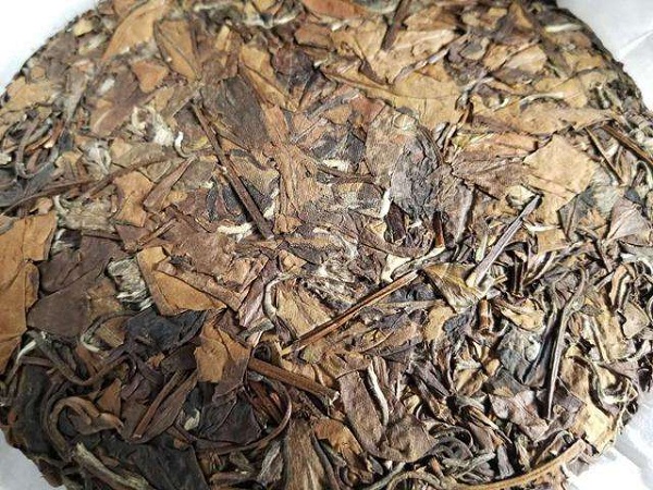 做旧老白茶