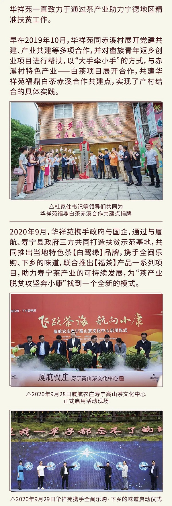 小叶子·大使命 | 华祥苑向世界献上一杯扶贫白茶！